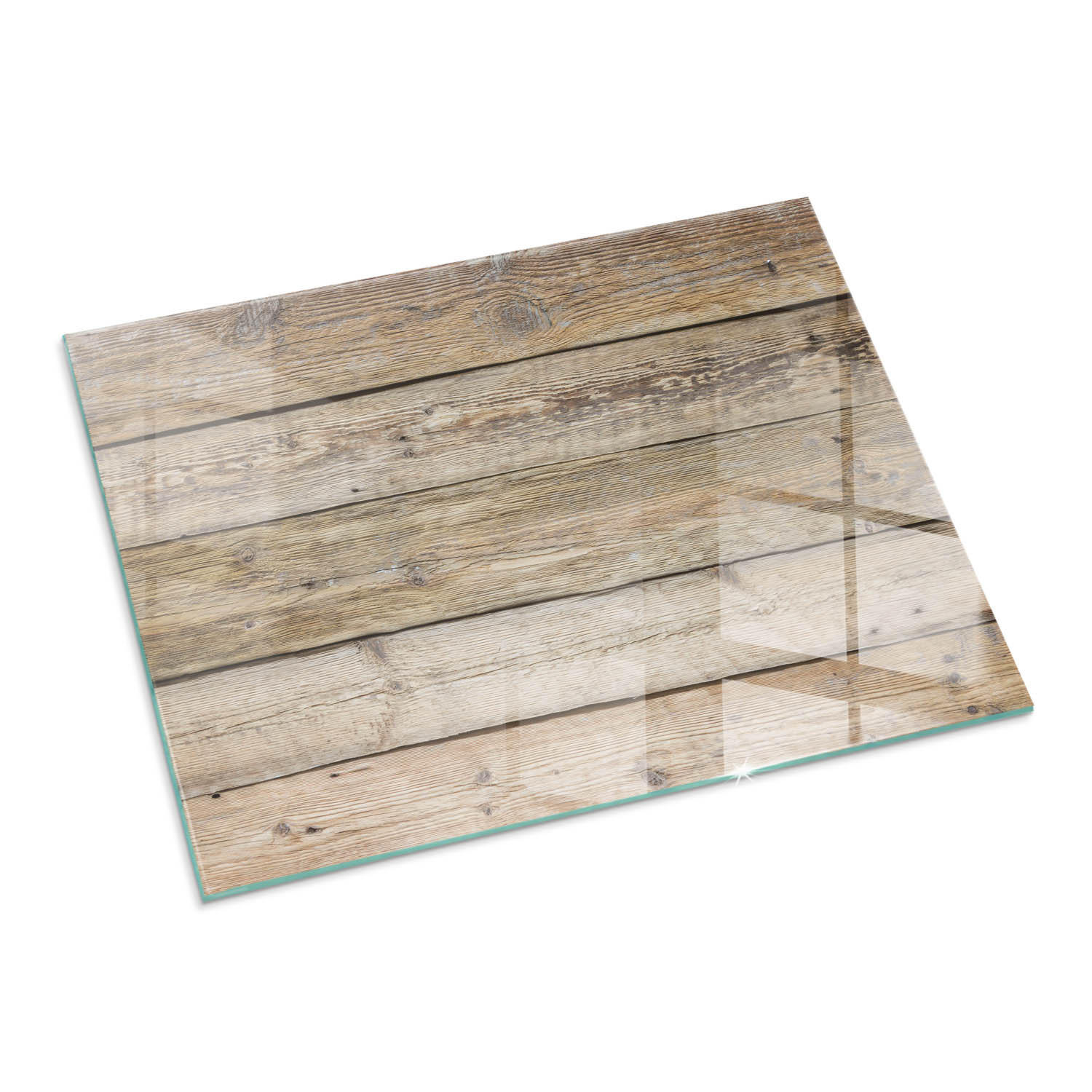 GLASPLATTE für Kamin 80x60 cm Beige - Beige, Glas (80/60/0.4cm) - ArtPrintCave