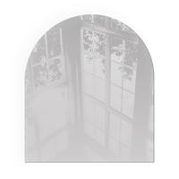 GLASPLATTE für Kamin 80x70 cm - Grau, Glas (80/70/0.4cm) - TULUP