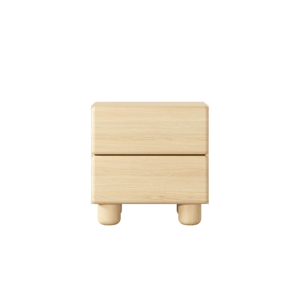 NACHTTISCH: Vicenza-Eiche, 50,1 x 51,7 x 38 cm - Eichefarben, Holzwerkstoff (50.1/51.7/38cm) - 3XE LIVING