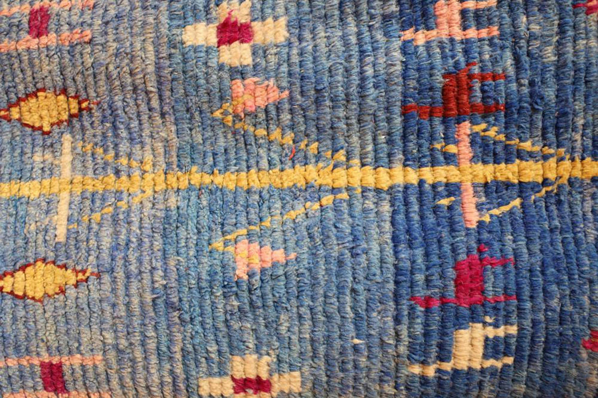 BERBERTEPPICH aus reiner Wolle 81x 383 cm - Multicolor, Naturmaterialien (81/383cm) - AFK Living