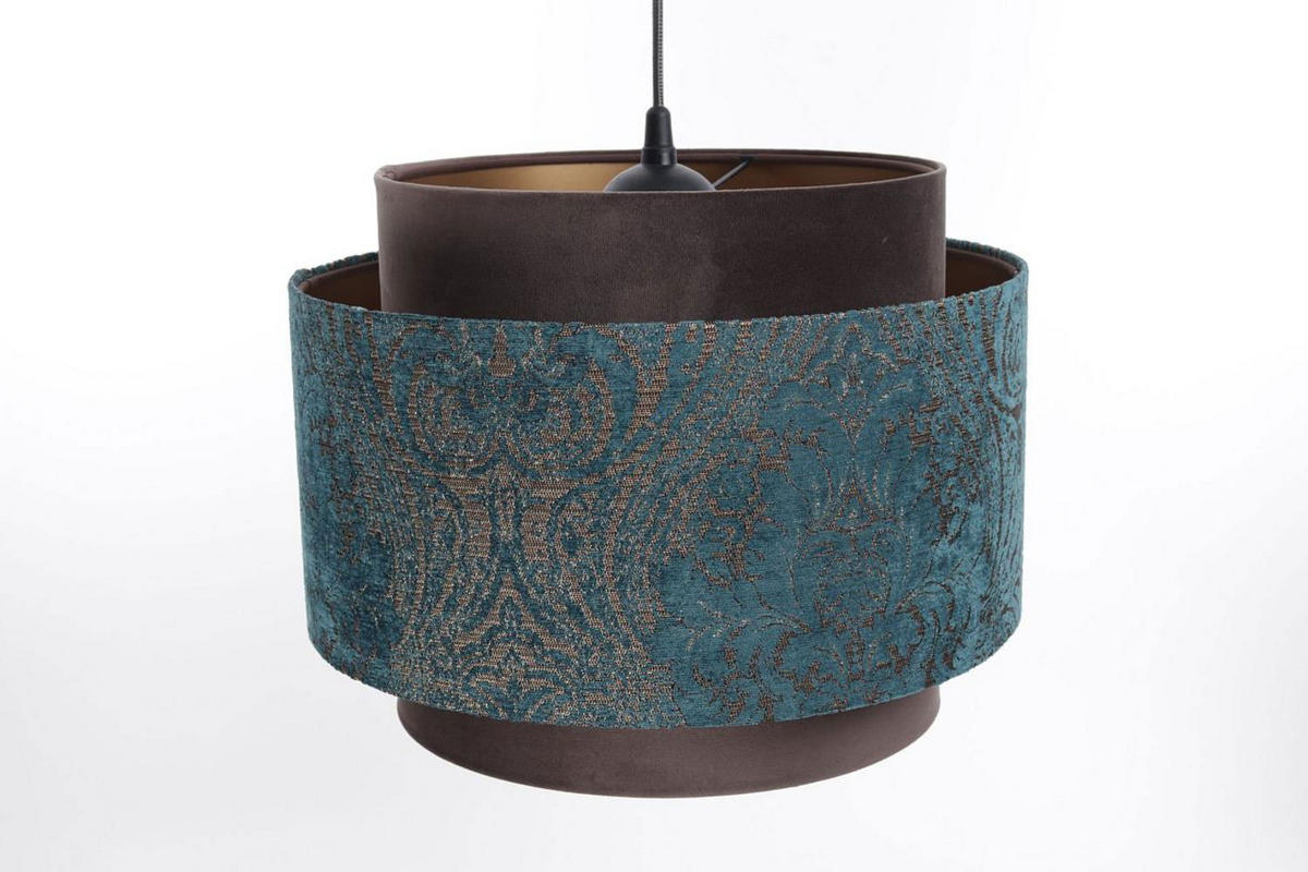 HÄNGELEUCHTE Gold 40/31 cm - Braun, Kunststoff (40/1/31cm) - ONZENO