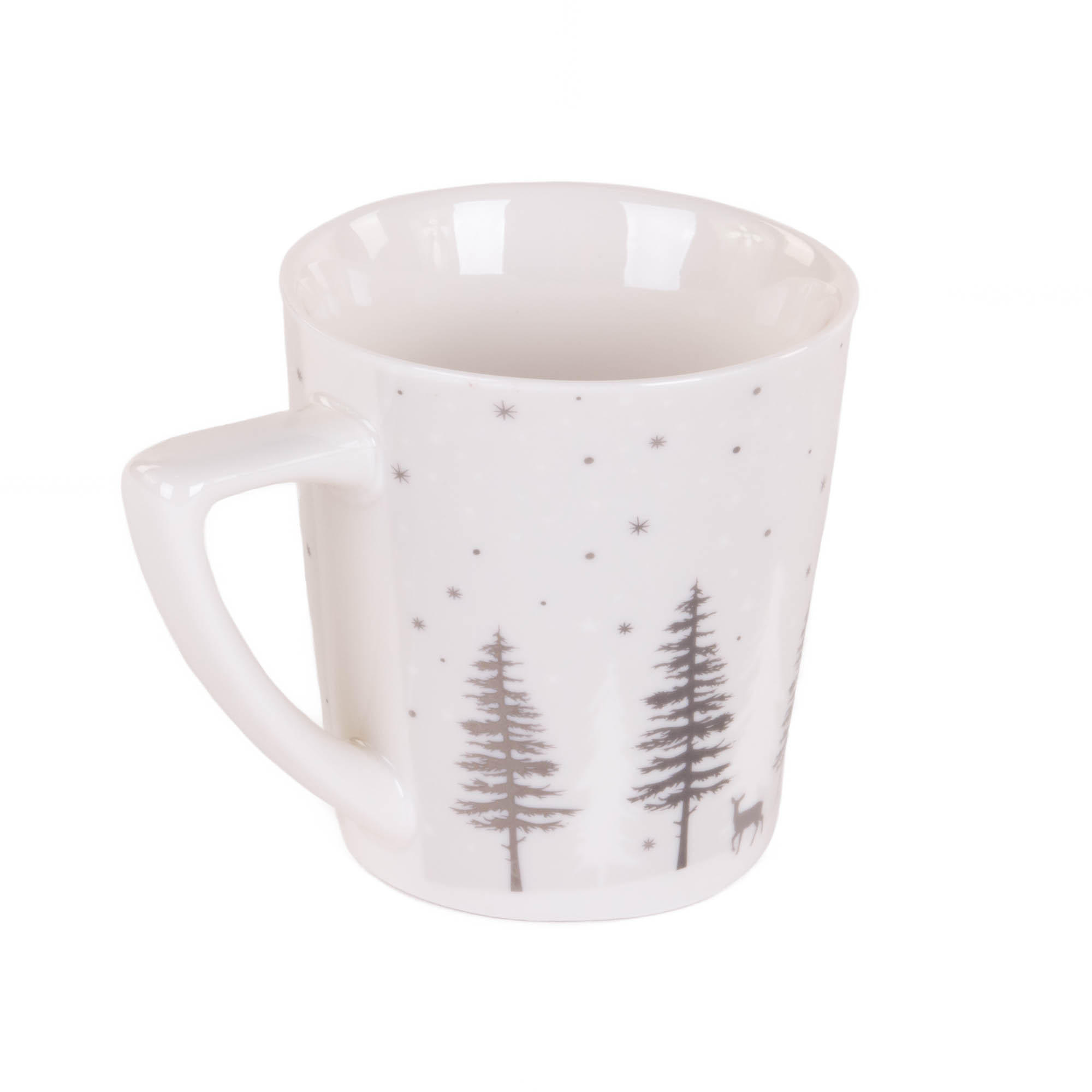 BECHER Vancouver 300 ml - Grau, Keramik (300L) - Boltze Home