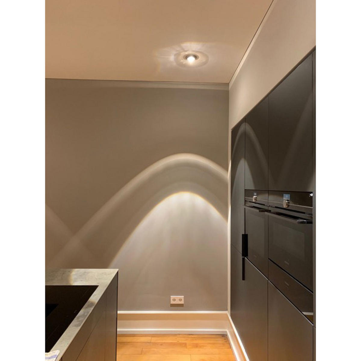 EINBAULEUCHTE Beam Alu-Gebürstet - Alufarben, Metall (11/11/8cm) - s.luce
