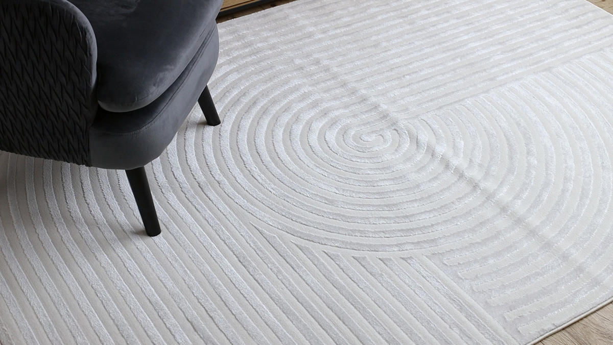 TEPPICH Balance 240/330 cm - Creme, Textil (240/330cm) - rugsX