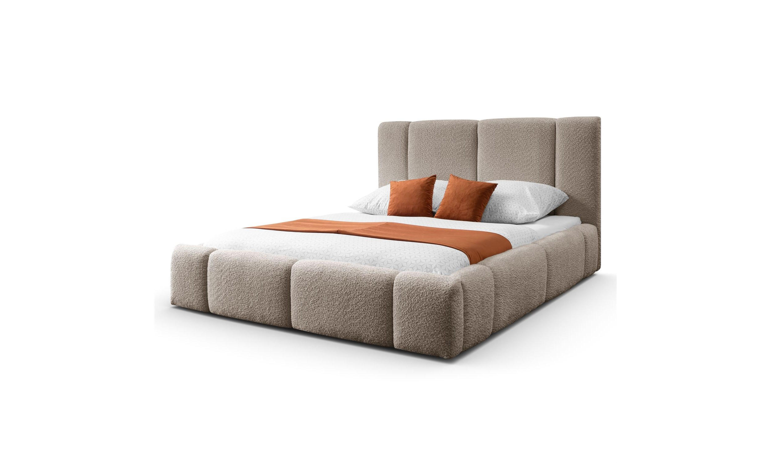 Lookway Polsterbett Beige 160x200 cm