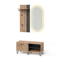 ŠATNÍ SKŘÍŇ Amber Dub Wotan - dub Wotan, kompozitní dřevo (100/100/38cm) - Vicco