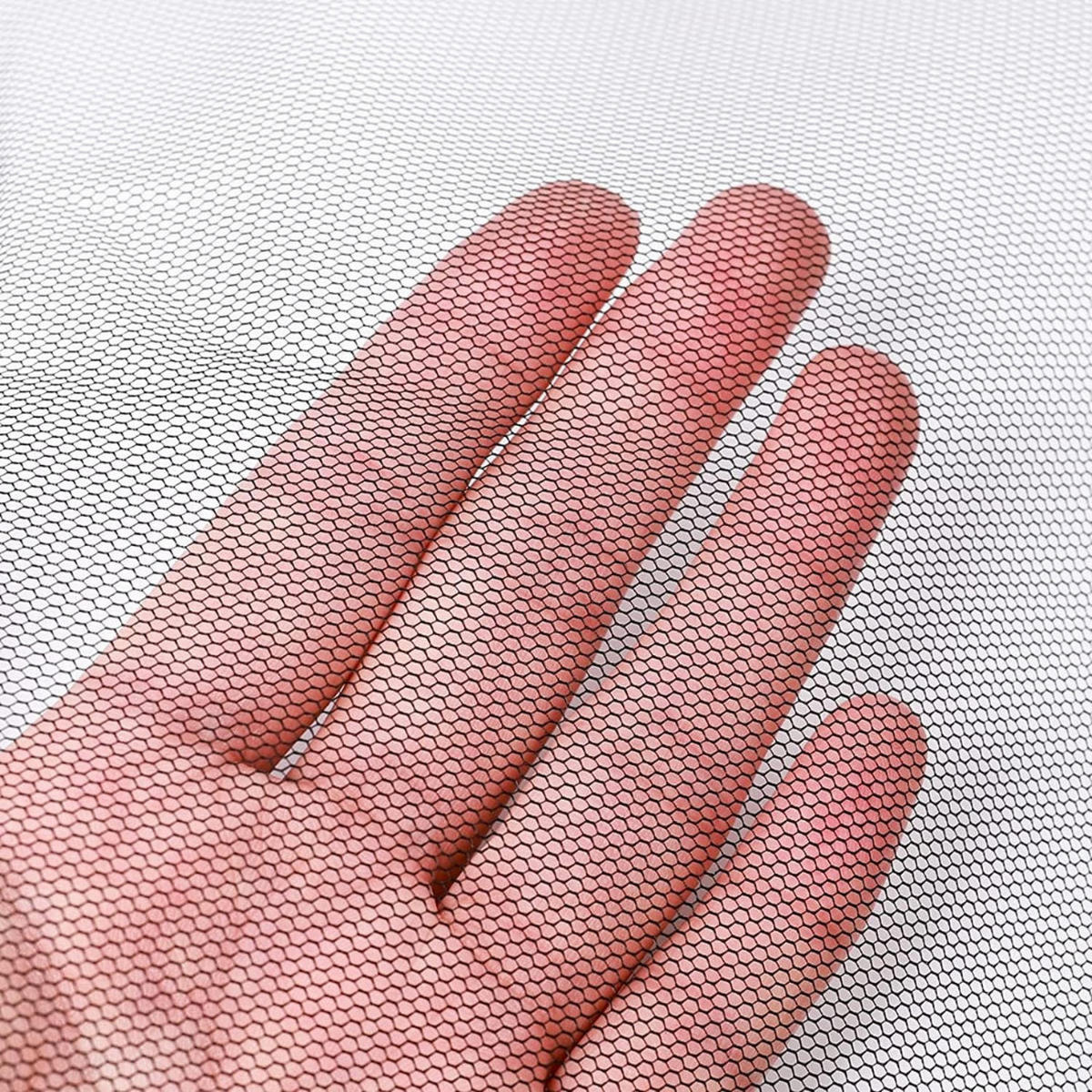 FLIEGENGITTER Magnet Schwarz 130 x 150 cm selbstklebend - Schwarz, Kunststoff (150/1/130cm) - Resch