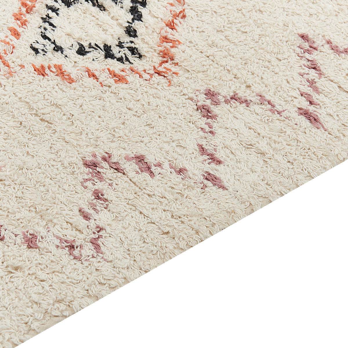 KURZFLOR-TEPPICH Guwahati 230/160 cm - Beige, Textil (160/230cm) - Beliani