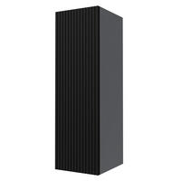KÜCHENHÄNGESCHRANK Lamello W4/30 Schwarz Matt / Grau 30 / 32,5 / 96cm - Schwarz/Grau, Holz/Holzwerkstoff (30/96/32.5cm) - Feldmann-Wohnen
