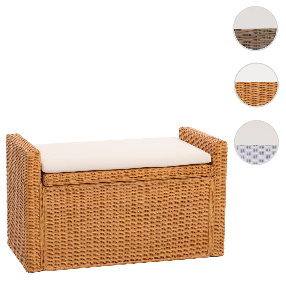 AUFBEWAHRUNGSTRUHE Braun - Braun, Holz (88/51/44cm) - MCW