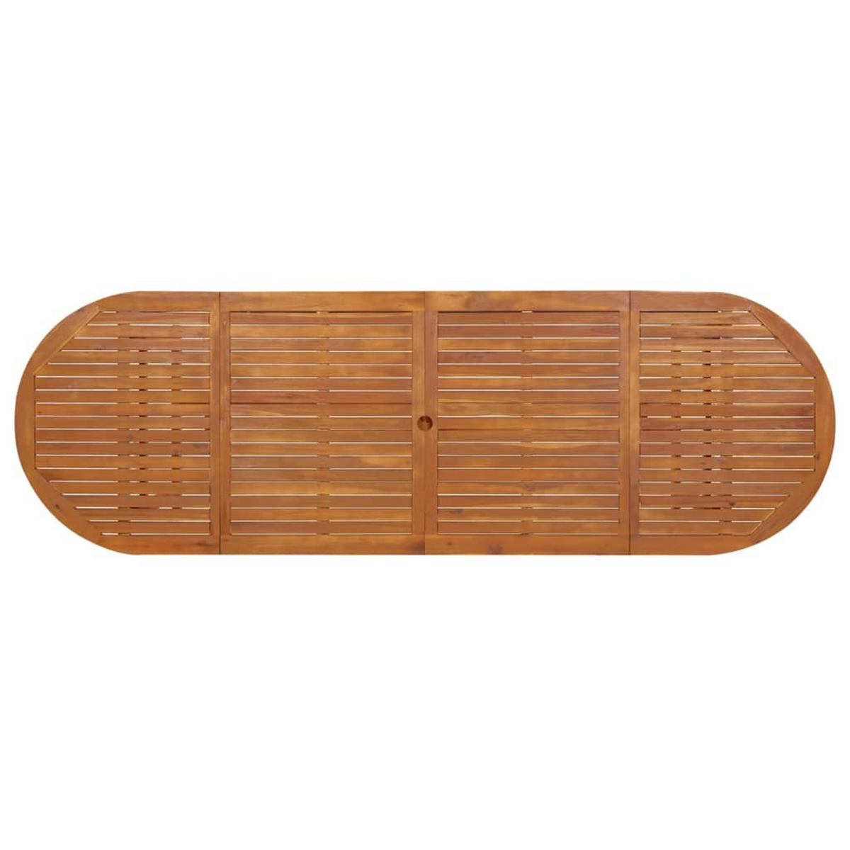 GARTENTISCH Sedo 280x90x75 cm Akazie - Braun, Holz (280/90/75cm) - DELUKE