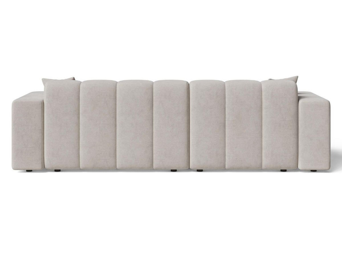ECKSOFA Nork Beige Links - Beige, Holz/Textil (180/265cm) - Graingold