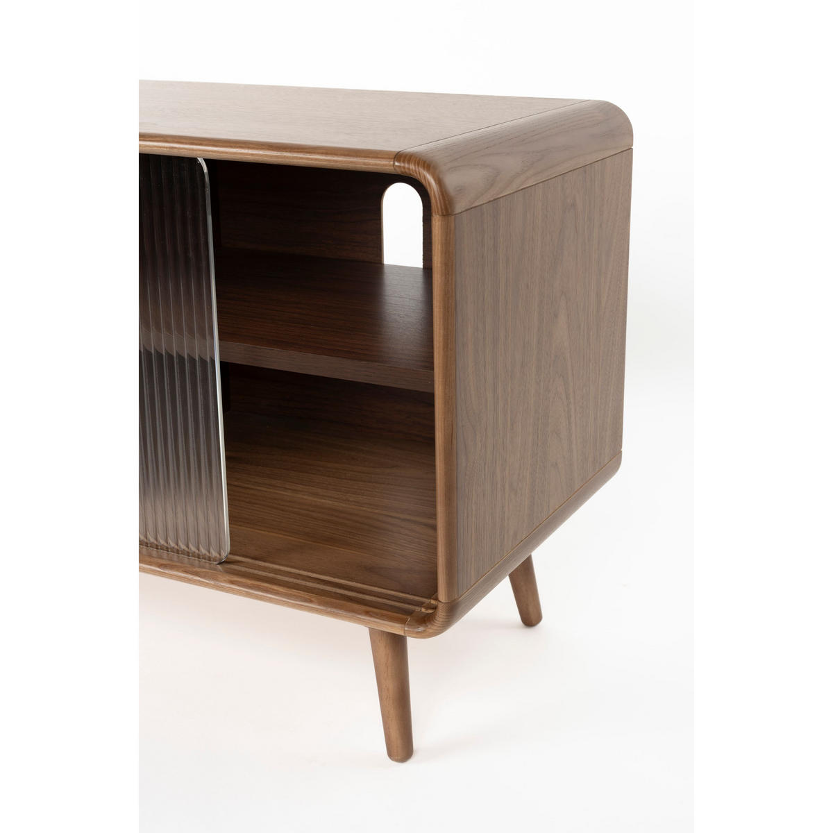 SIDEBOARD Rise M Walnuss - Braun, Holzwerkstoff (100/55/40cm) - Zuiver