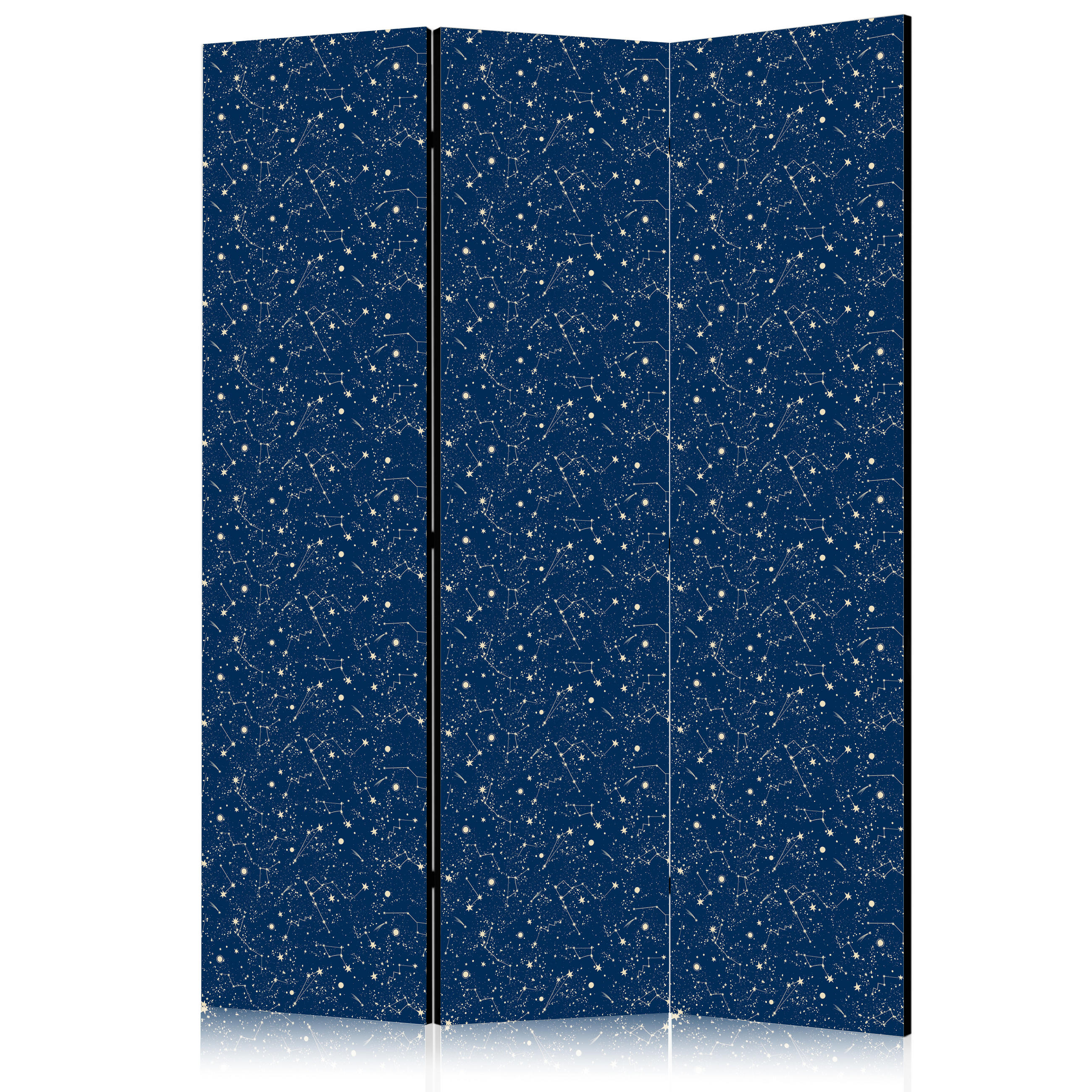 Muralo Paravent Blau 135x172x3 cm