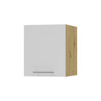 KLAPPHÄNGESCHRANK Kvantum W4B/40 Weiß Matt / Eiche Artisan Matt 40 / 32,5 / 36cm - Eiche Artisan/Weiß, Holz/Holzwerkstoff (40/36/32.5cm) - Feldmann-Wohnen