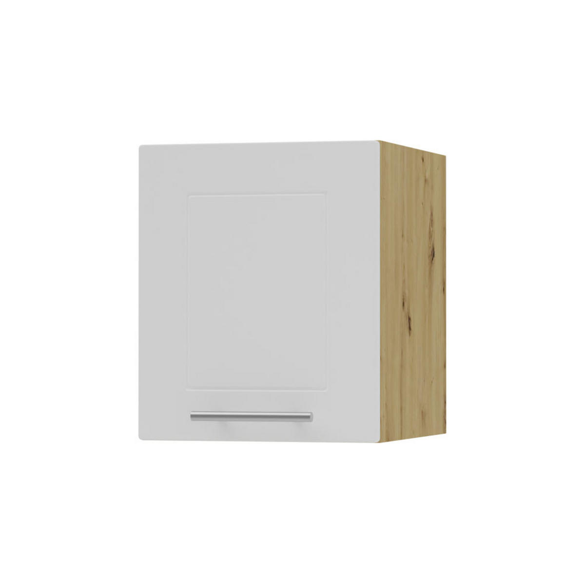 KLAPPHÄNGESCHRANK Kvantum W4B/40 Weiß Matt / Eiche Artisan Matt 40 / 32,5 / 36cm - Eiche Artisan/Weiß, Holz/Holzwerkstoff (40/36/32.5cm) - Feldmann-Wohnen