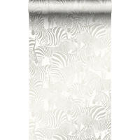 TAPETE Zebras 53 cm x 10.05 m - Grau, Papier (53/0.1cm) - Origin Wallcoverings