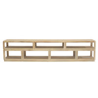 TV-SCHRANK aus Mangoholz 200x35x45cm, natur - Braun, Holz (200/45/35cm) - Giga Meubel