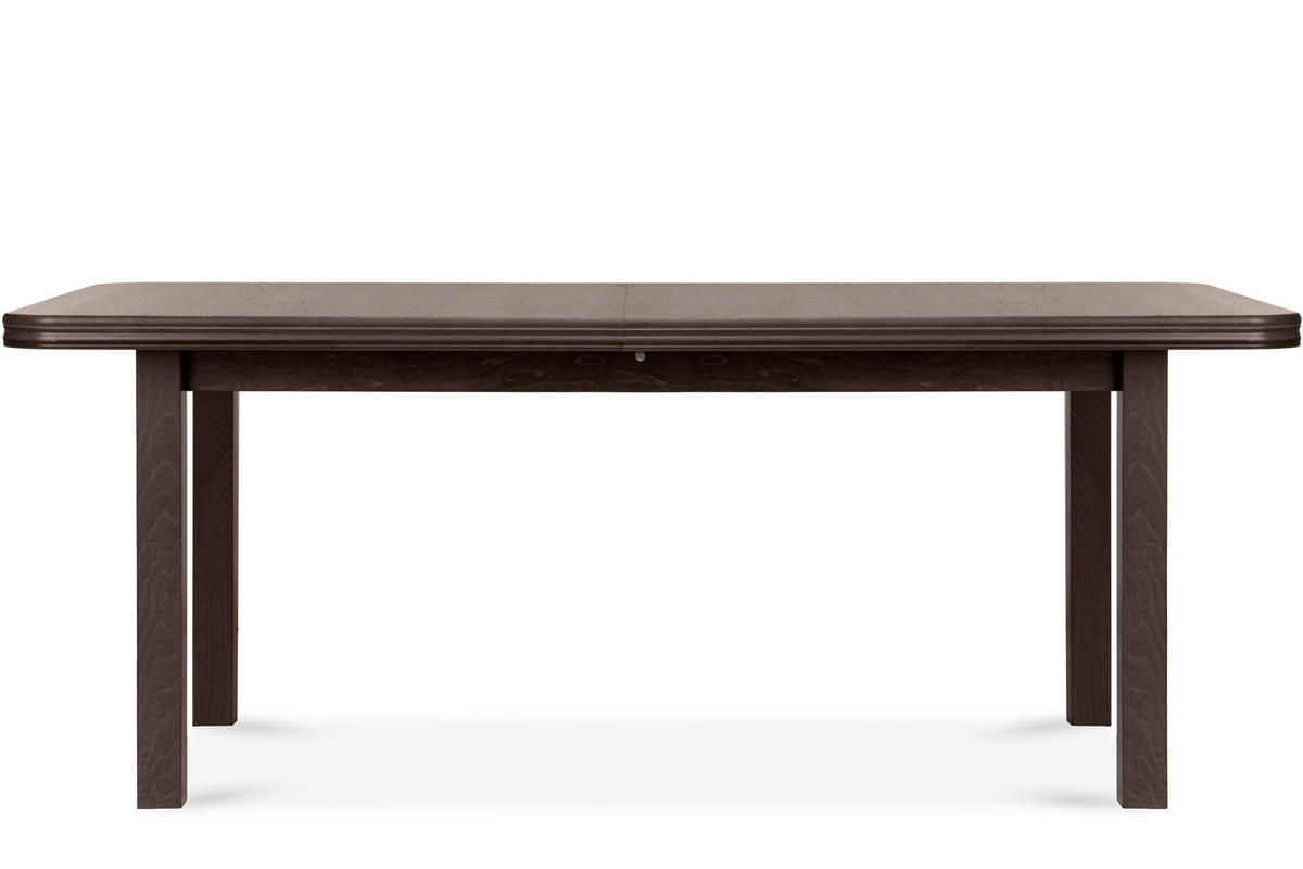 ESSTISCH COSPE ausziehbar bis 300cm, Walnuss dunkel - Walnussfarben, Holz (200/77/100cm) - KONSIMO®