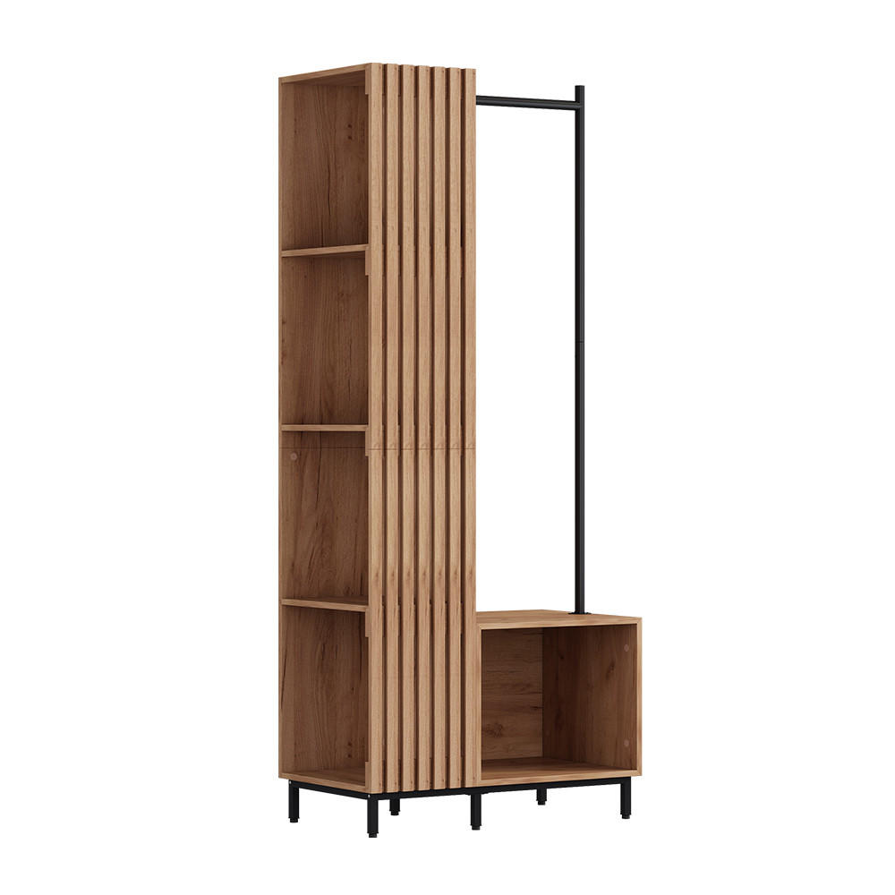 Vicco ŠATNÍKOVÁ SKRIŇA Zinto Dub Goldkraft 80 x 187 cm s 5 úložnými priestormi