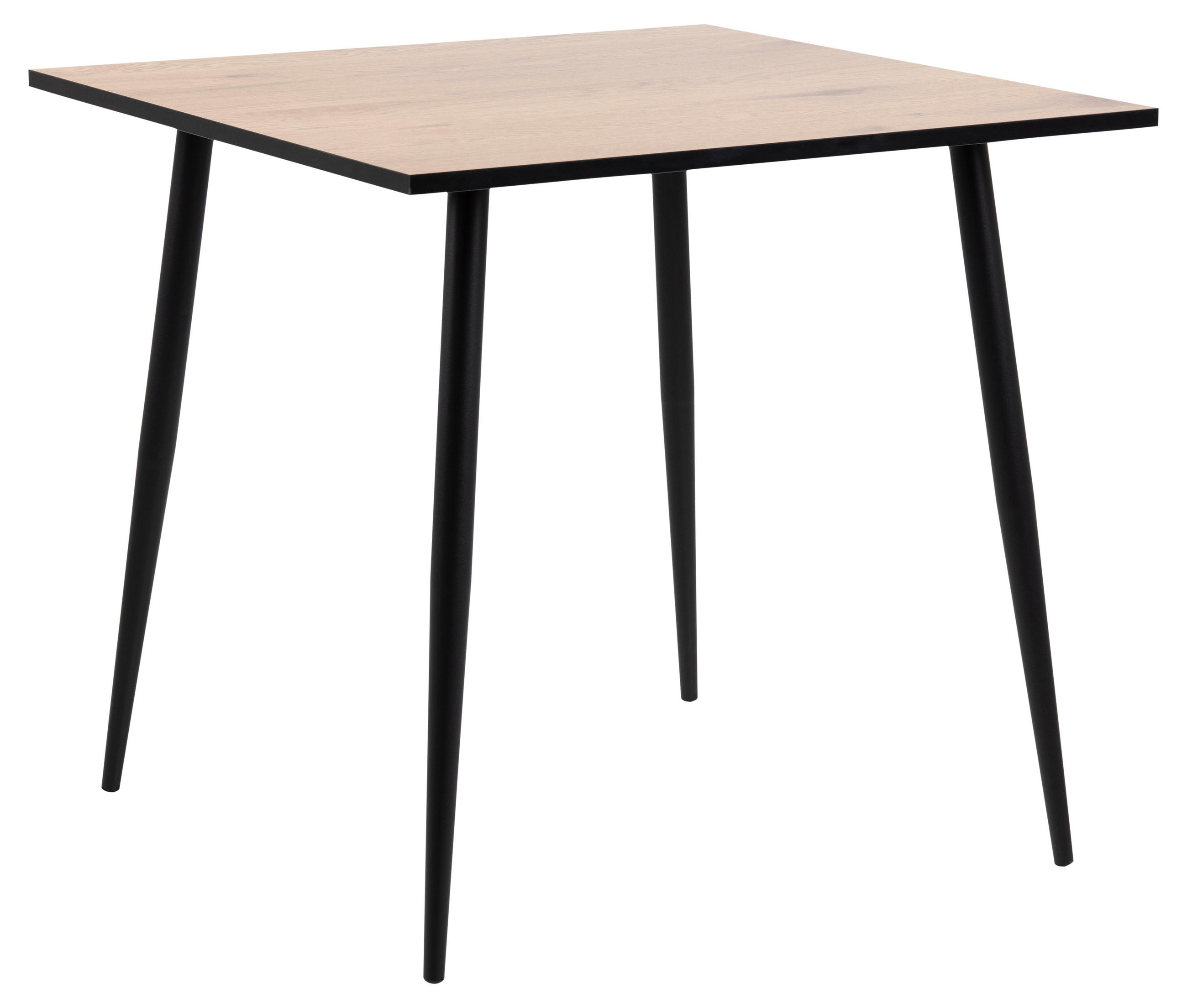 ESSTISCH Wildeiche Dekor - Eiche Wotan, Holzwerkstoff (80/80/75cm) - ebuy24