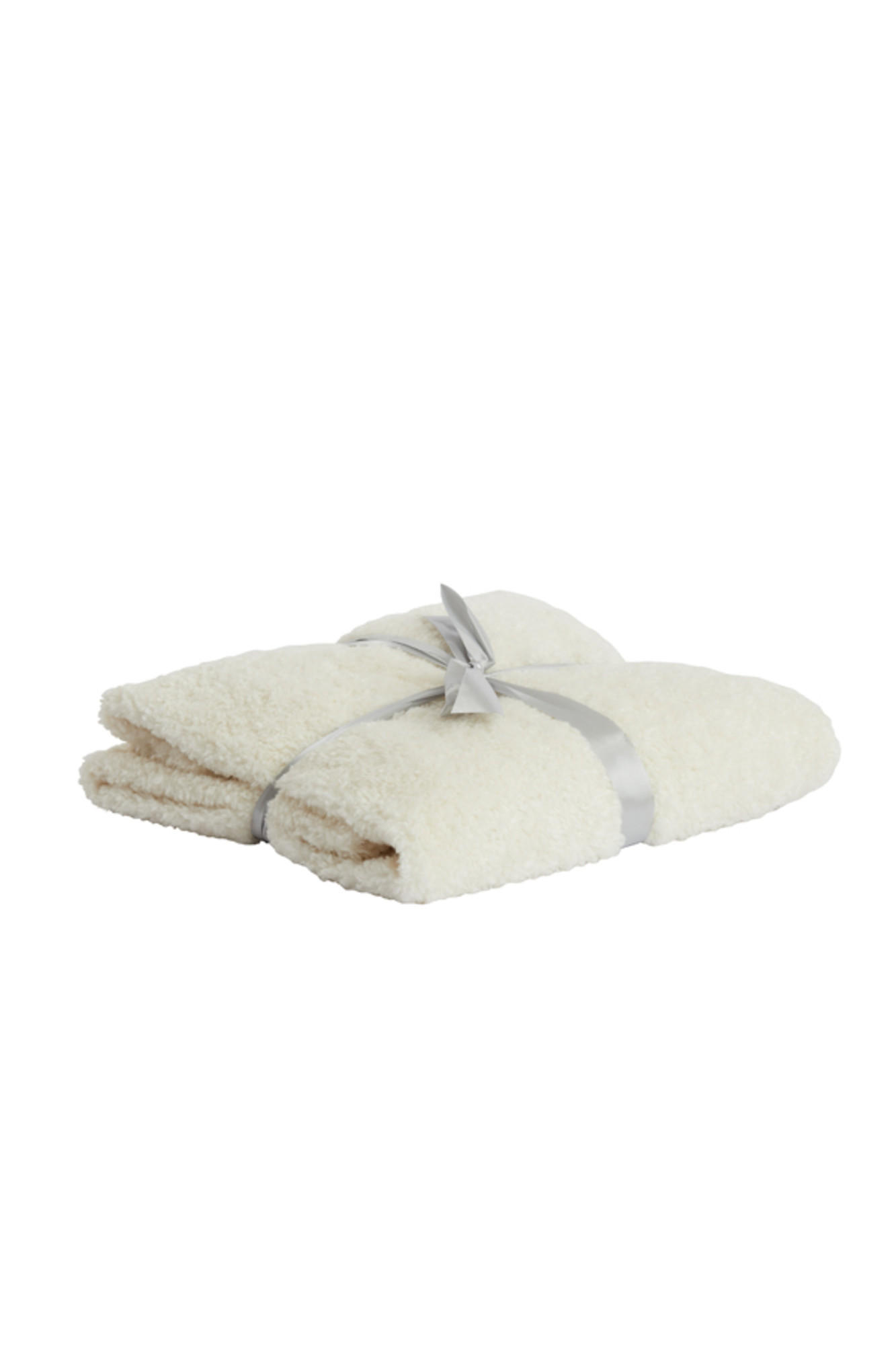 PLAID Bodi Weiß 152/127/0,5 cm - Weiß, Textil (127/152cm) - Light & Living