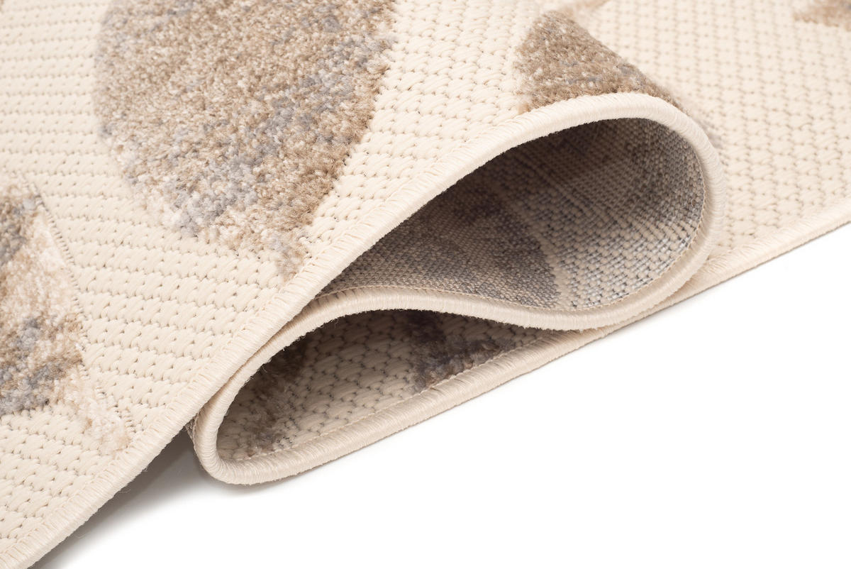 TEPPICH PATIO Creme 200/300 cm - Creme, Kunststoff (200/300cm) - Tapiso