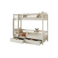 ETAGENBETT COLLIN 90/200 cm in Kaschmir mit Schubladen links - Kaschmir, Holz (90/200cm) - Deine Möbel 24