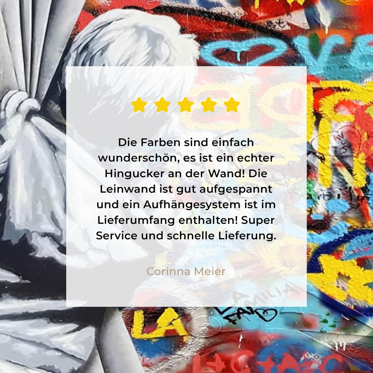LEINWANDBILD Graffiti - Junge - Ilussie - Straßenkunst 30x40 cm - Hellgrau, Textil (30/40cm) - MuchoWow