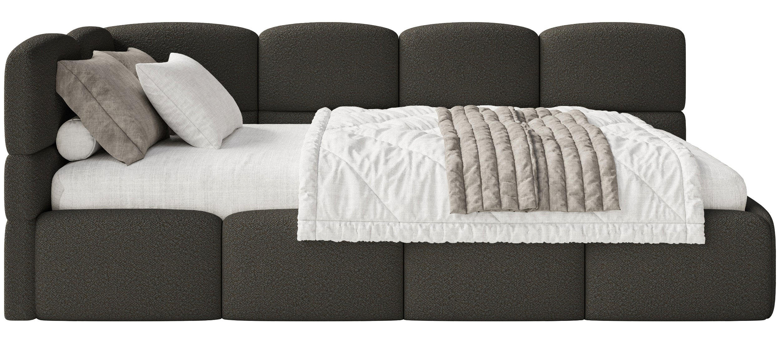 Selsey POSTEL PRO MLÁDEŽ Cloudy hnědá 120 cm, buklé