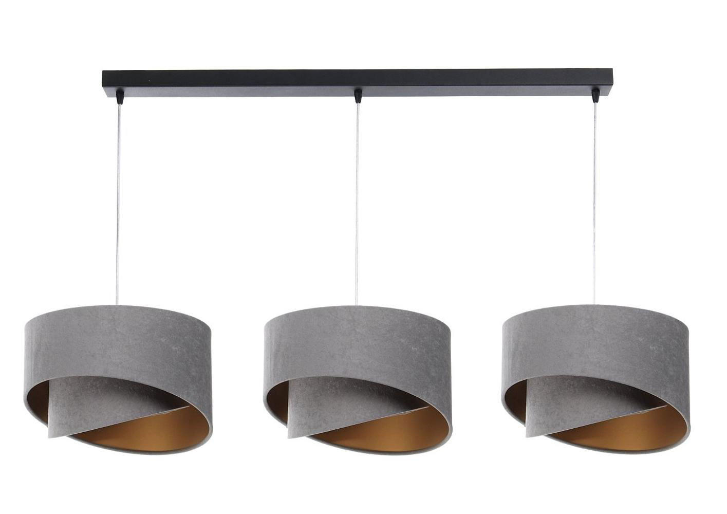 HÄNGELEUCHTE Grau 30/18 cm - Grau, Kunststoff (30/0.3/18cm) - ONZENO