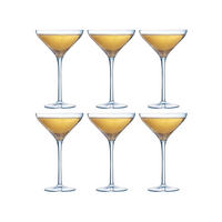 MARTINIGLAS Cocktailgläser New Martini 210 ml - 6 Stücke - Transparent, Glas (0.21L)