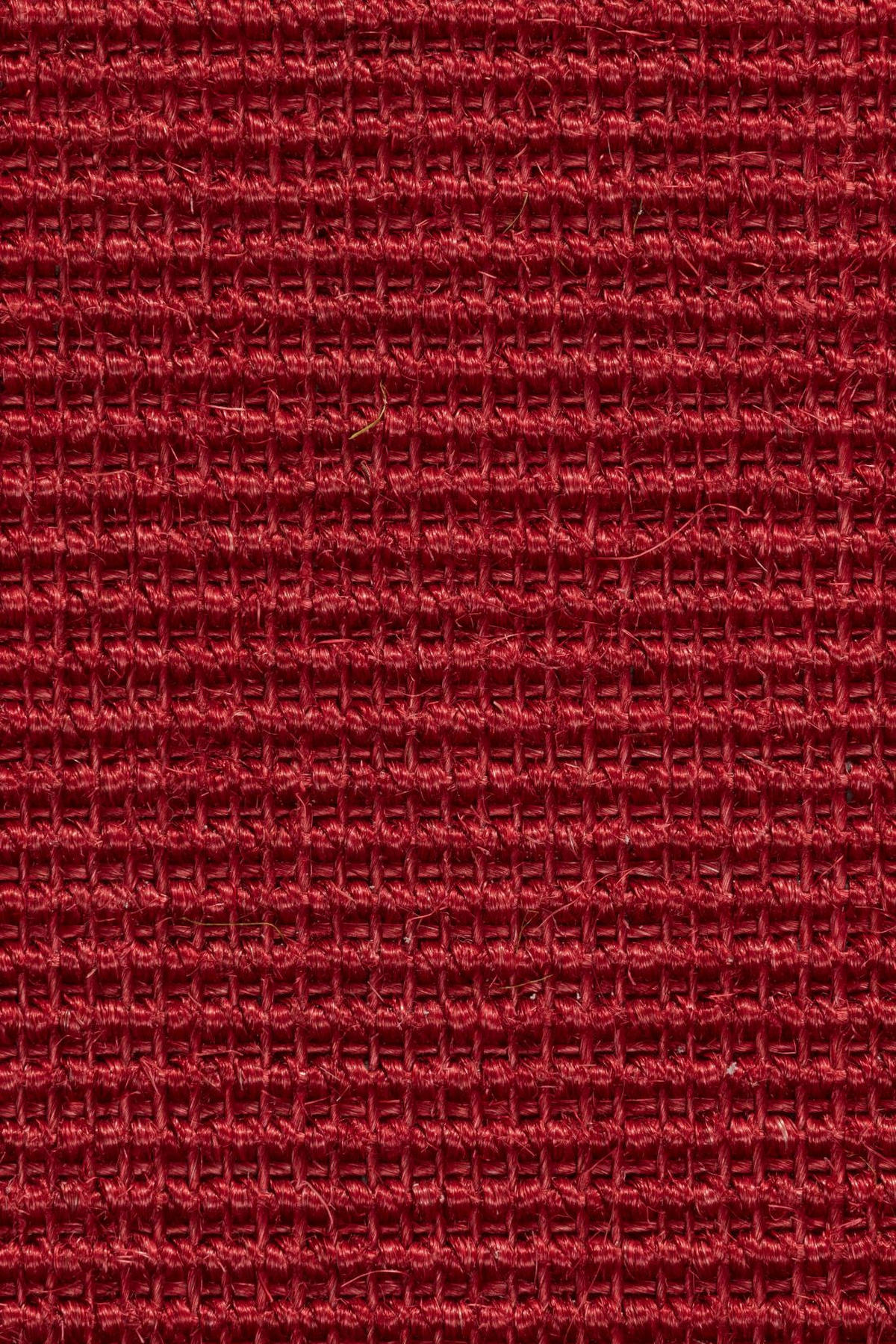 TEPPICH Sisal Manaus rubin/mohnrot Rund 350cm - Rot, Textil (350/350cm) - Astra