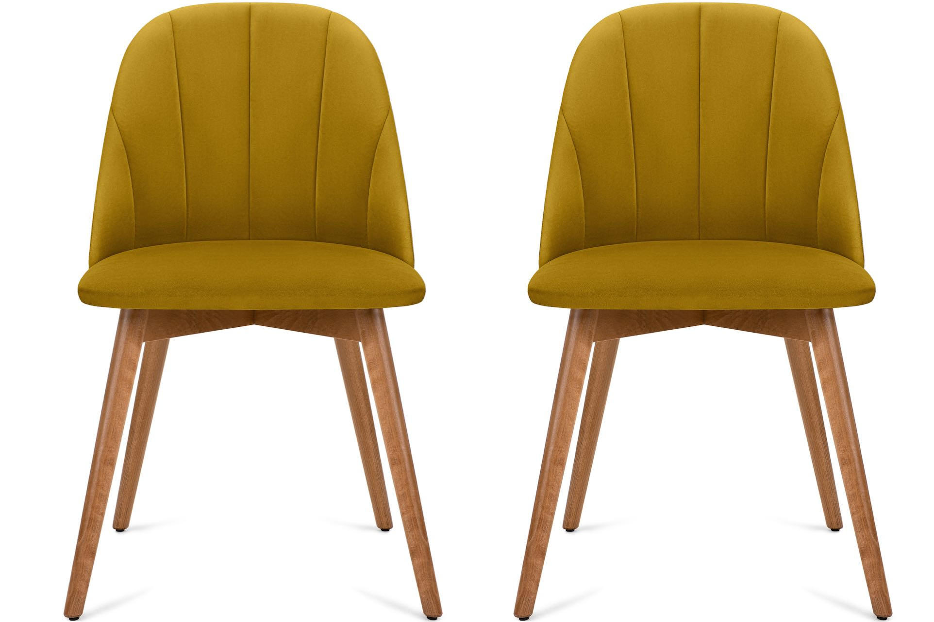 ESSZIMMERSTÜHLE BAKERI (2er-Set), Honig / Eiche hell - Eichefarben/Honig, Holz/Buchenholz (48/86/44cm) - KONSIMO®