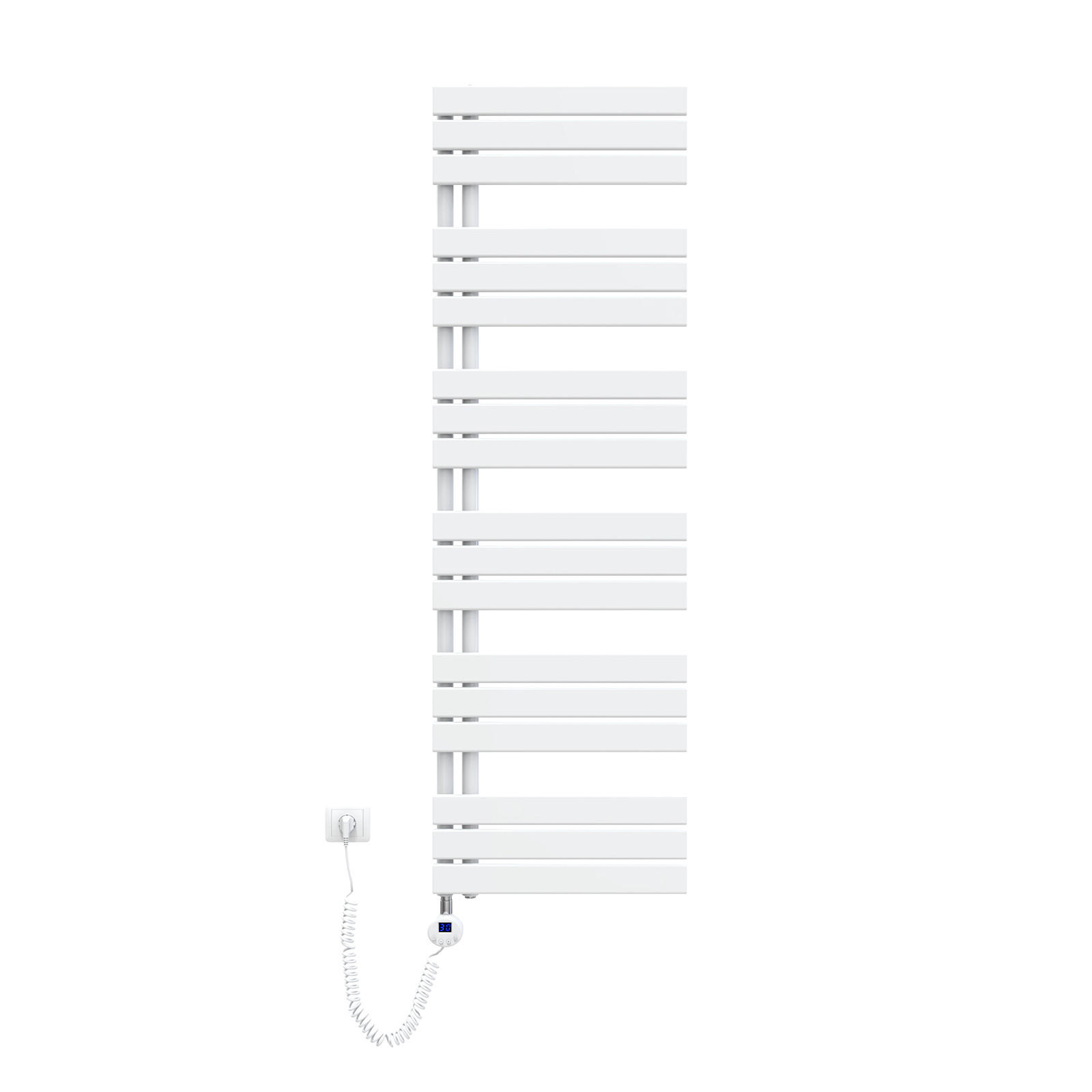 EMKE RADIÁTOR Elektrický WLAN termostat Bílý 160/50 cm