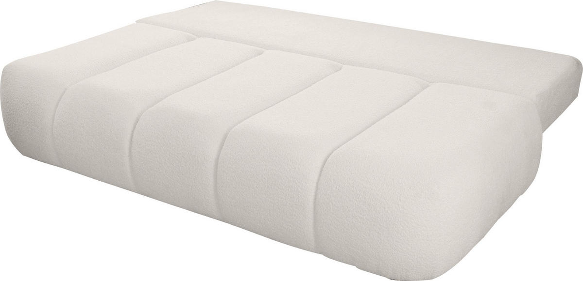 SCHLAFSOFA Milla mit Bettkasten, Bernstein Braun 205/97/85 cm - Bernsteinfarben, Textil/Metall (205/97/85cm) - WFL GROUP