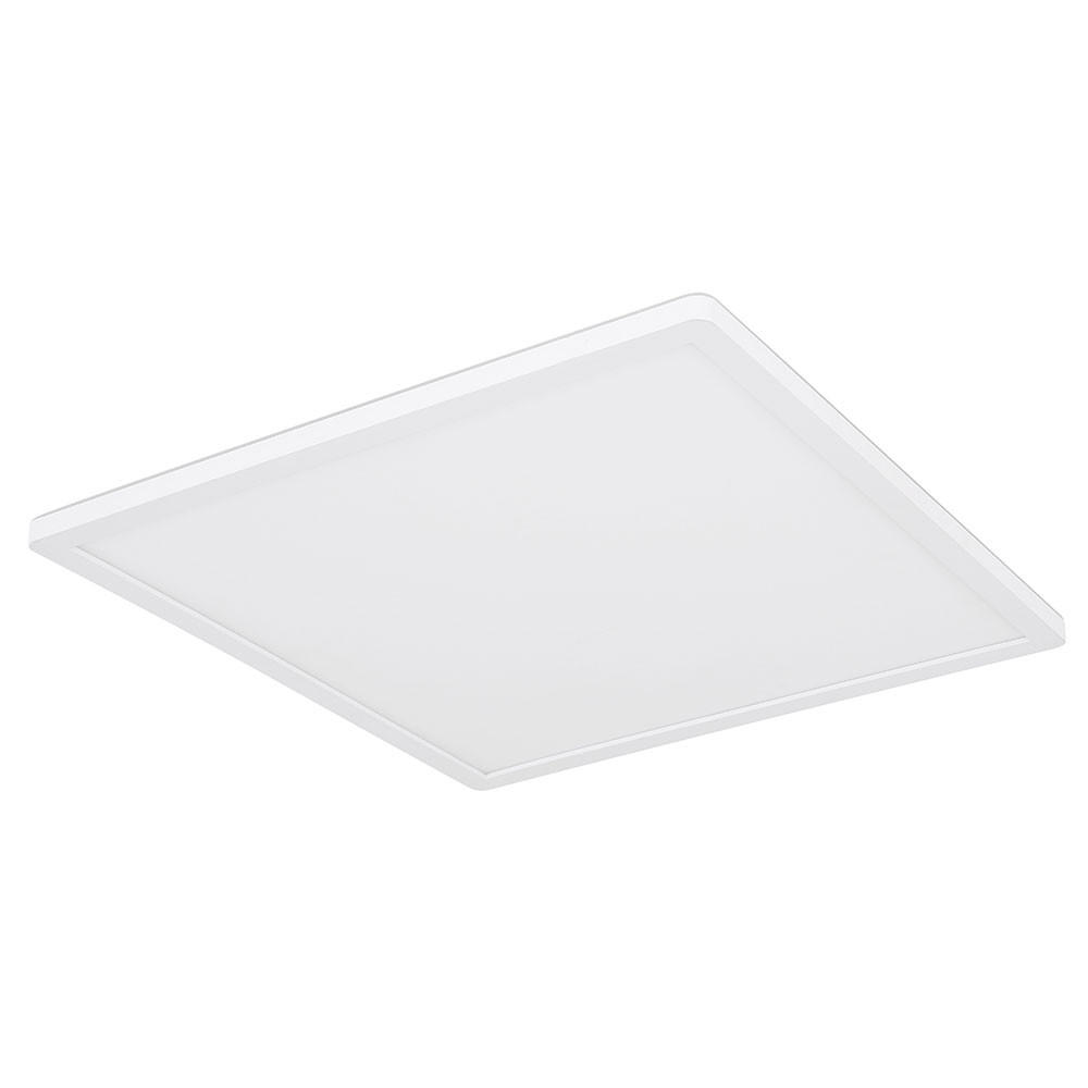 LED DECKENLEUCHTE Metall Weiß - Weiß, Kunststoff (42/42/2.5cm)