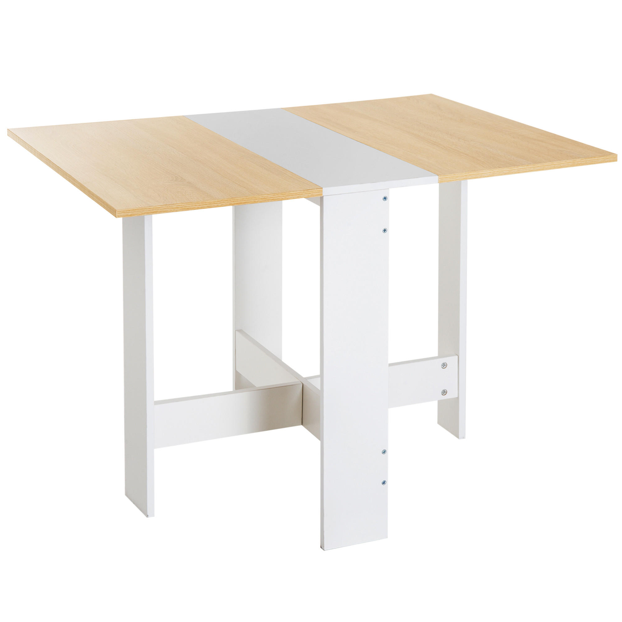 ESSTISCH Weiß 1 Stück - Weiß, Holz (103/76/74cm) - GiPP