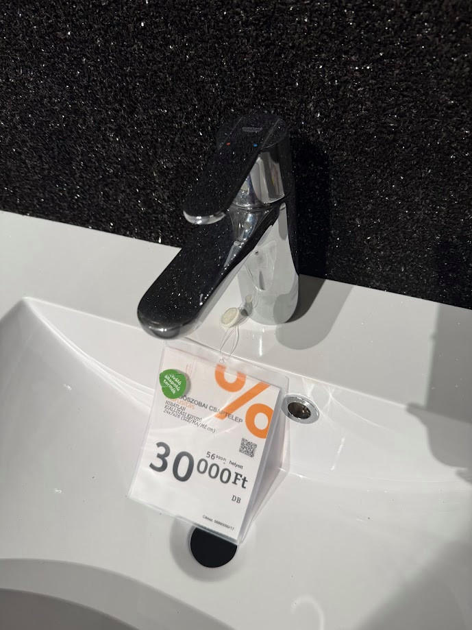 FÜRDŐSZOBAI CSAPTELEP GROHE-BUDAÖRS OUTLET - Grohe