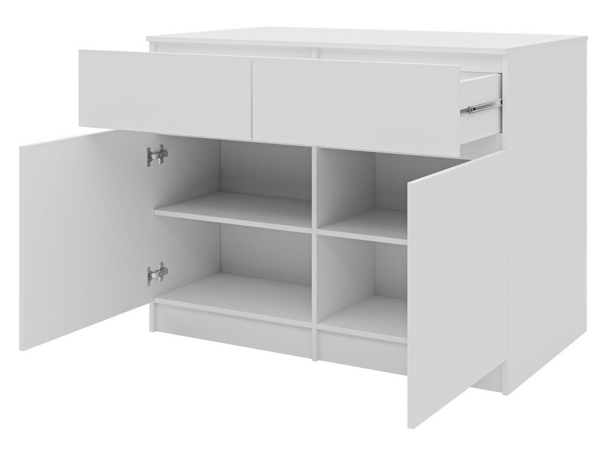 KÜCHENINSEL Ceronis - Weiß, Holzwerkstoff (120/95/74cm) - MIRJAN24