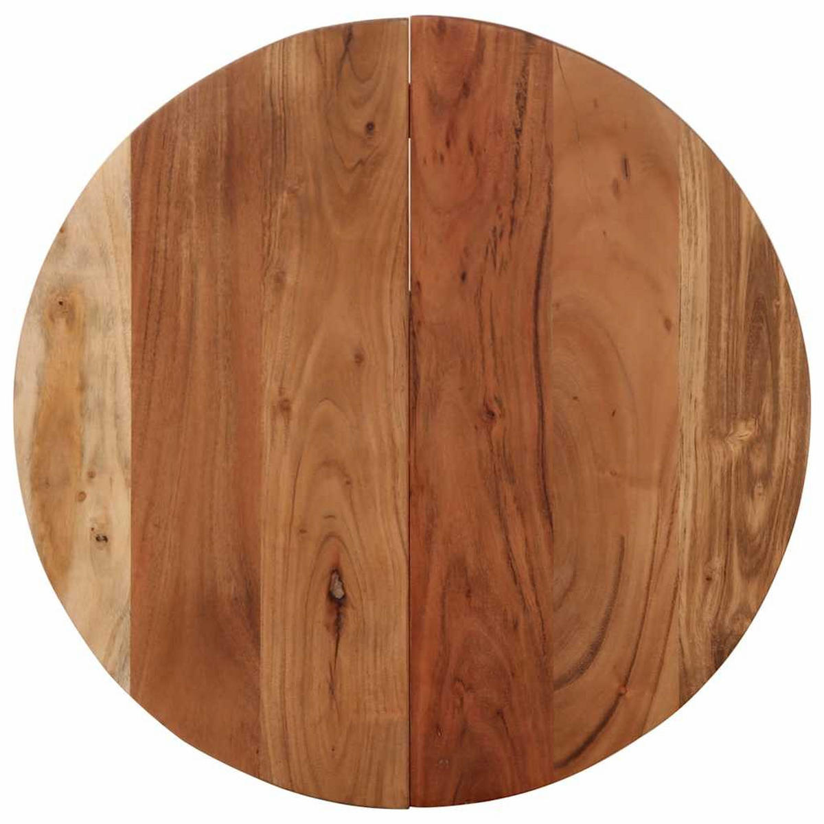 BISTROTISCH Franz Ø60x76 cm Akazie Rund - Dunkelbraun, Holz (60/60/76cm) - DELUKE