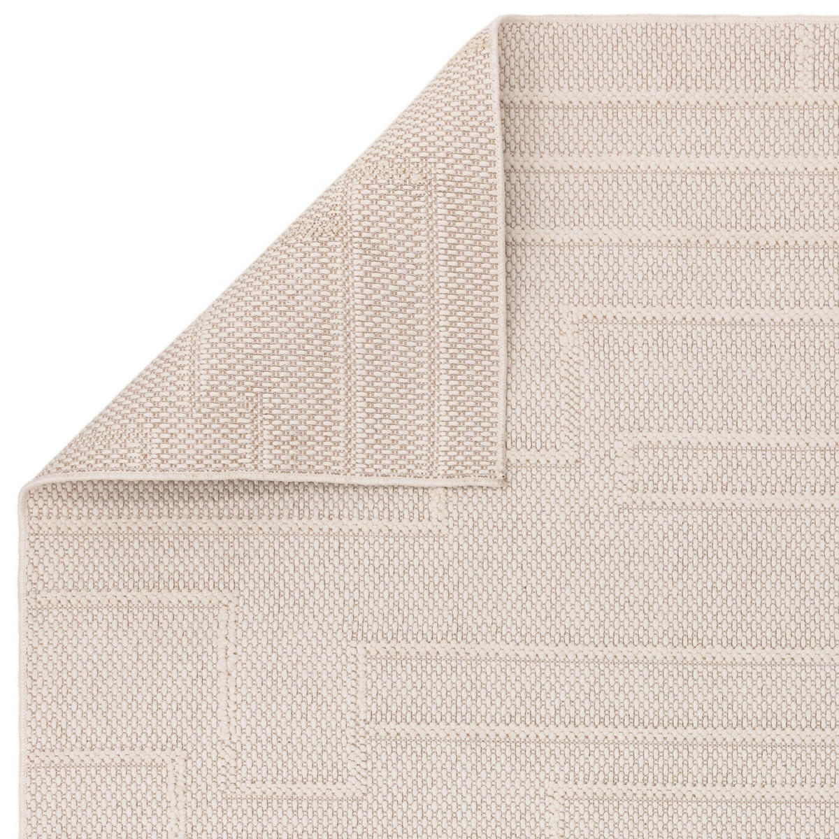 TEPPICH modern Wohn-/Schlafzimmer CANT Beige 80 x 150 cm - Beige, Textil (80/150cm) - Novatrend