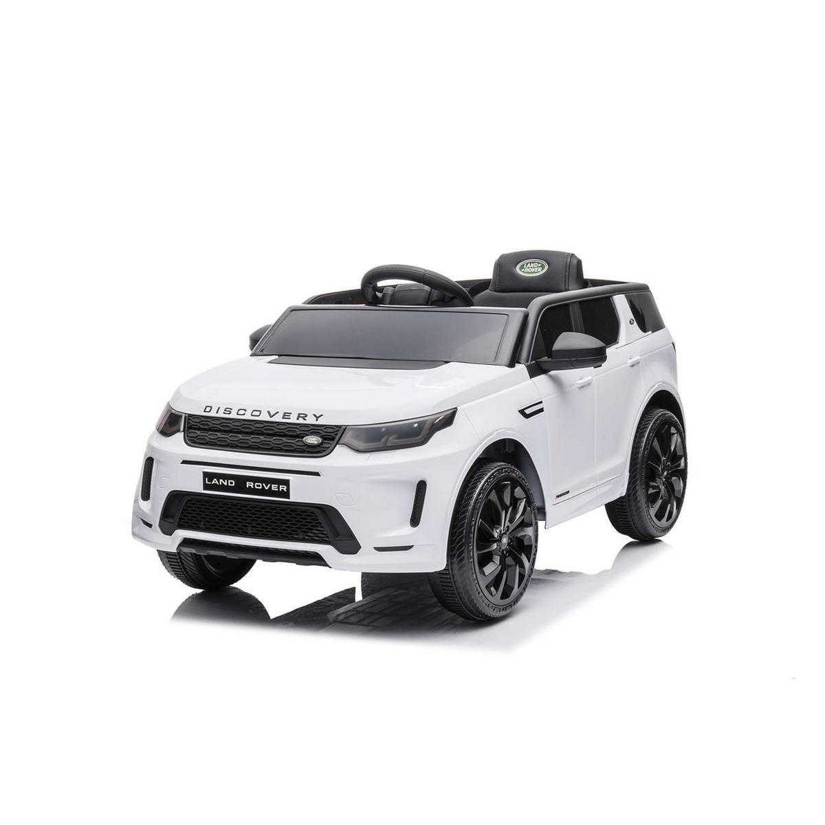 ELEKTROAUTO Land Rover weiß Discovery SUV Fernbedienung, EVA-Reifen - Weiß, Kunststoff (108/65/51cm) - Chipolino