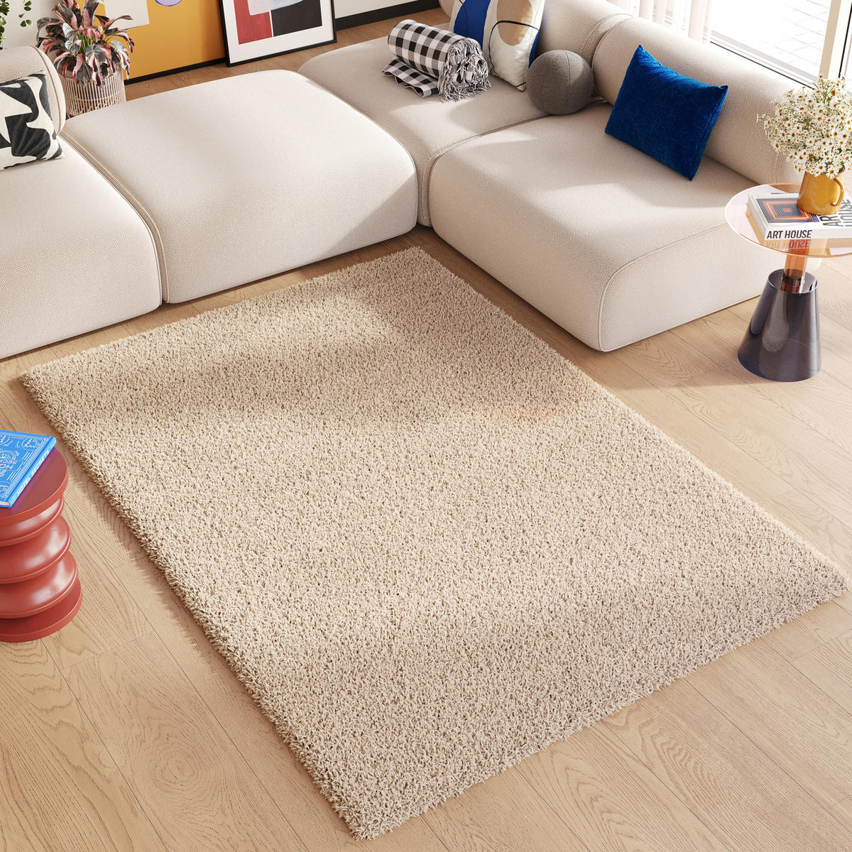 TEPPICH ESSENCE Beige 200/300 cm - Beige, Kunststoff (200/300cm) - Tapiso