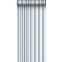 TAPETE Streifen 53 cm x 10.05 m - Blau, Papier (53/1000cm) - Sanders & Sanders
