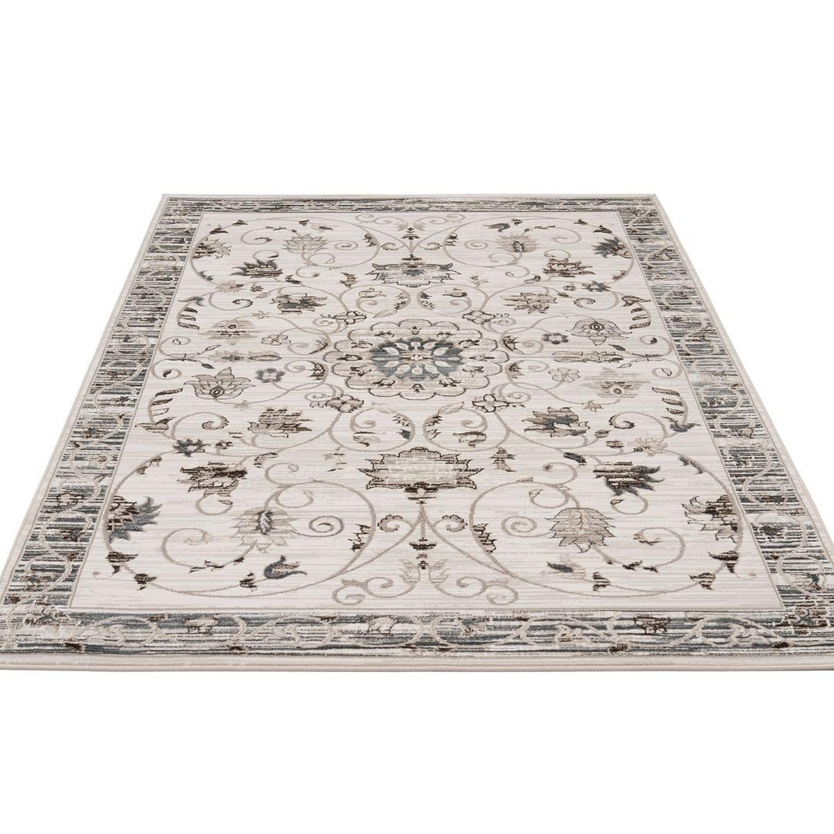VINTAGE-TEPPICH Antares Eshana Beige - Beige, Textil (160/231cm) - Kukoon Rugs