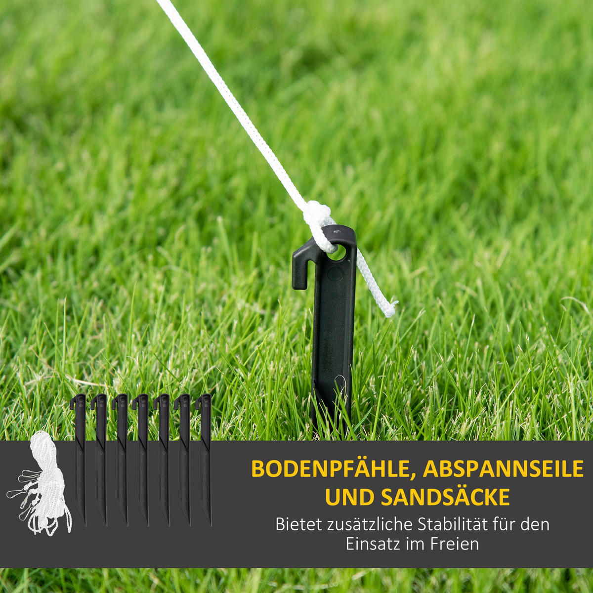 WEIHNACHTSDEKO Schneemann mit Zuckerstange & Geschenk 180 cm, selbstaufblasbar, LEDs - Weiß, Kunststoff (80/180/120cm) - Outsunny