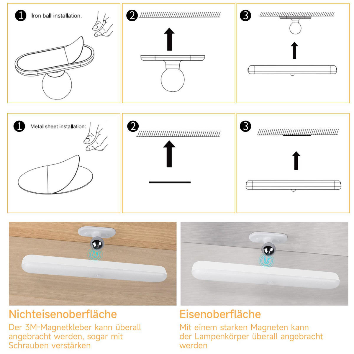 LED WANDLEUCHTE Elisabeth - Weiß, Kunststoff (6/4/24cm) - Nettlife