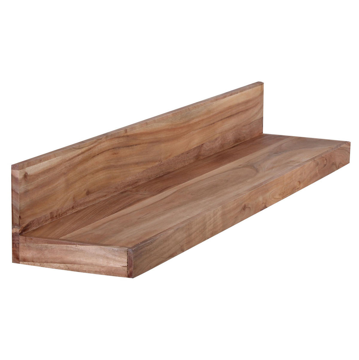 WANDREGAL NAKO Massivholz Flexibles Design Landhausstil, Beige 110x24x17 cm - Beige, Holz (110/17/24cm) - KADIMA DESIGN