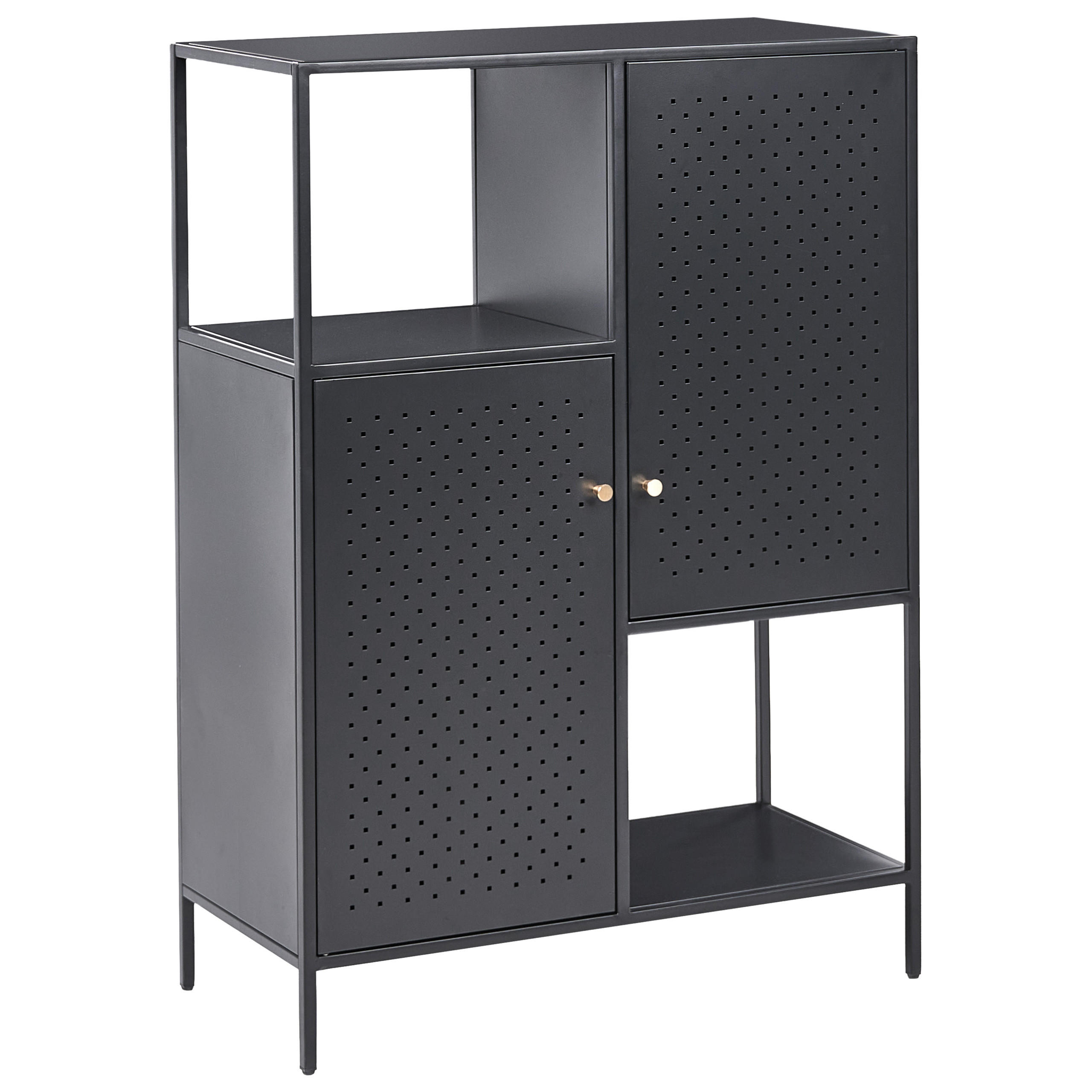 DULAP DE BIROU metal negru Rakaia